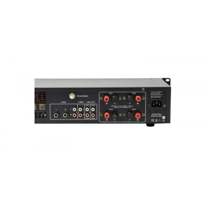 Adastra A4 Διπλός Στερεοφωνικός Ενισχυτής 4x200W RMS (Τεμάχιο)