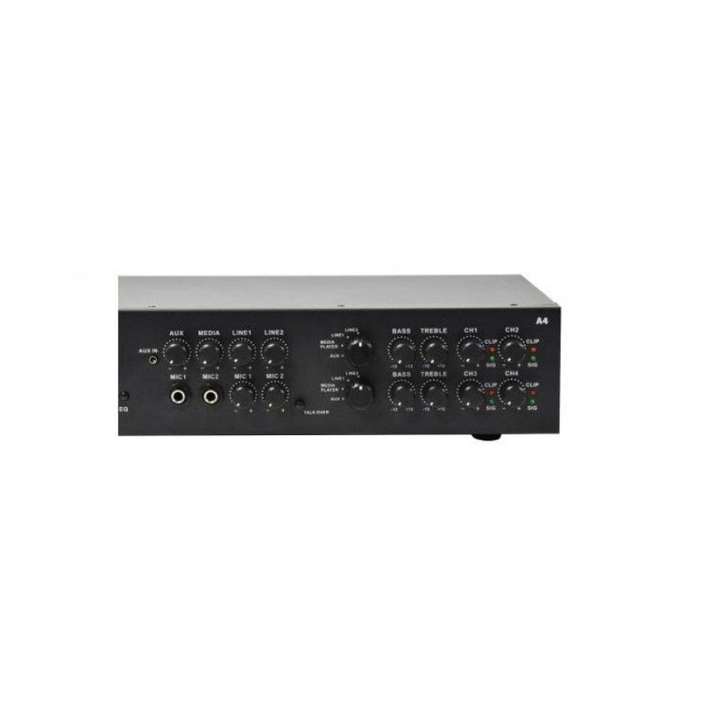 Adastra A4 Διπλός Στερεοφωνικός Ενισχυτής 4x200W RMS (Τεμάχιο)
