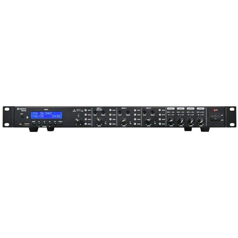 Adastra RM4460 Zoning 100V Μίκτης-Ενισχυτής 4 x 60W (Τεμάχιο) Adastra RM4460 Zoning 100V Μίκτης-Ενισχυτής 4 x 60W (Τεμάχιο)