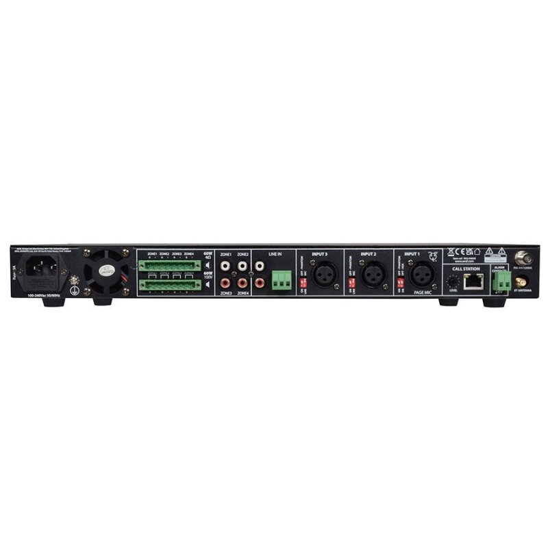 Adastra RM4460 Zoning 100V Μίκτης-Ενισχυτής 4 x 60W (Τεμάχιο) Adastra RM4460 Zoning 100V Μίκτης-Ενισχυτής 4 x 60W (Τεμάχιο)