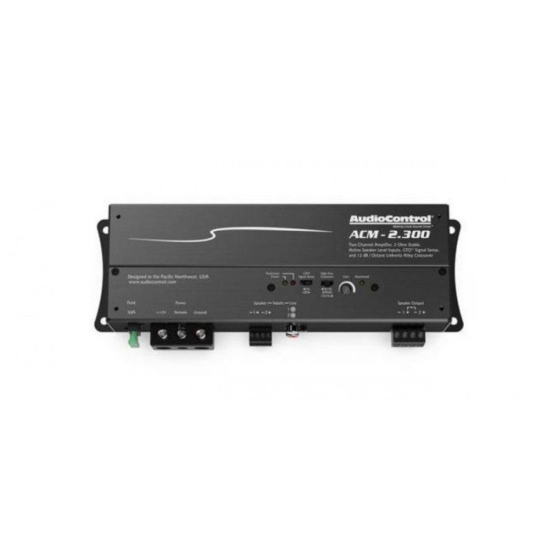 AudioControl ACM-2.300 Micro Ενισχυτής 2 Καναλιών 2 x 150W RMS (Τεμάχιο)