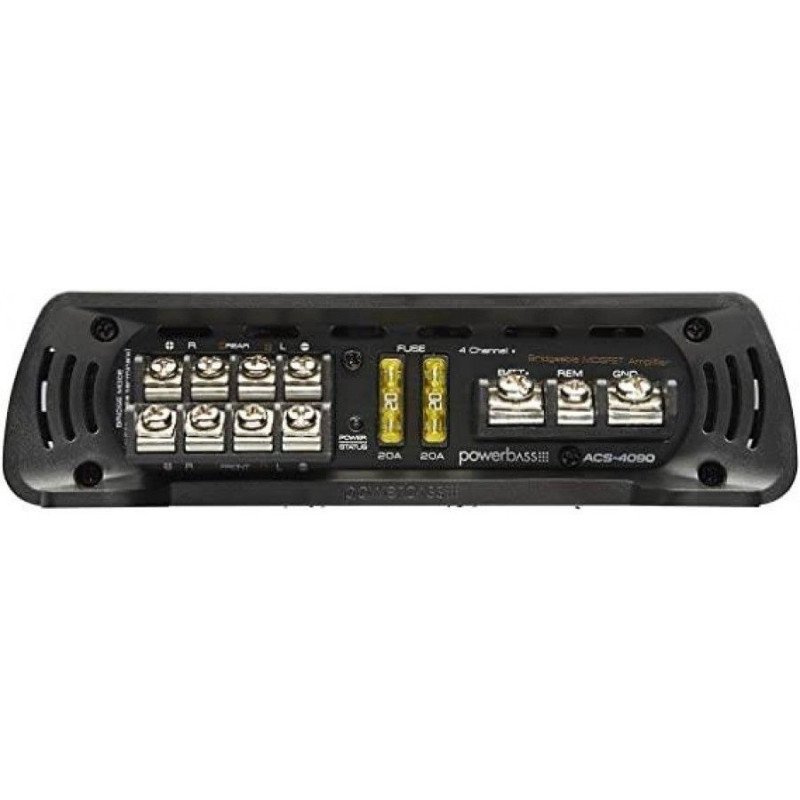 Powerbass ACS-4090 Ενισχυτής 4 Καναλιών 4x90W RMS (Τεμάχιο)