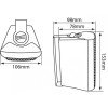 Adastra BC3V-W Επιτοίχιο Ηχείο 3" 30W RMS Λευκό (Τεμάχιο)