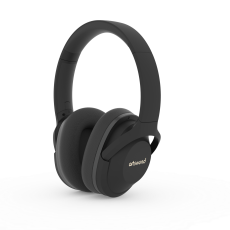 ArtSound BRAINWAVE07 Αδιάβροχα Ασύρματα Over-Ear Ακουστικά με Ακύρωση Θορύβου Black (Τεμάχιο)