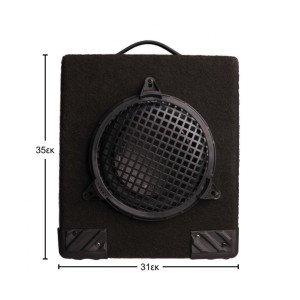 Polk Audio DB842PRO Subwoofer 8" με Καμπίνα 250W RMS (Χερούλι, Βάσεις, Μεταλλική Γρίλια)   (Σετ)