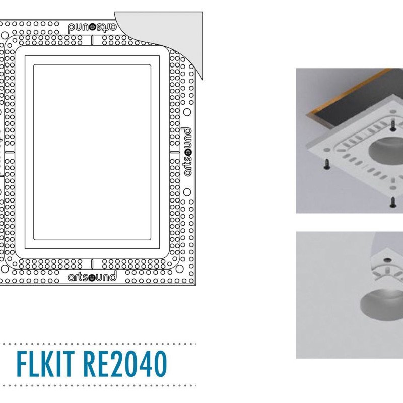 ArtSound FLKIT RE2040 Εντοιχιζόμενο Κιτ Στήριξης για το RE2040 330 x 260 x 14 mm (Τεμάχιο)