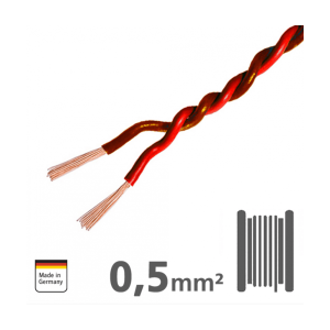 Ampire IKV050-RT-50 Καλώδιο Εγκατάστασης για Can & Lin 2x 0,5mm² 50m (Τεμάχιο)
