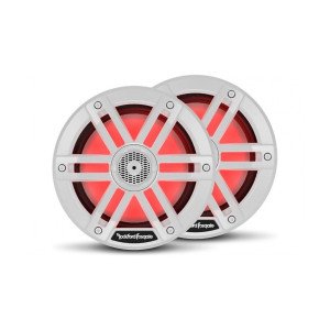 Rockford Fosgate M1-65 Ηχεία Σκάφους (Marine) 6.5’’ με Φωτισμό 75W RMS Λευκά (Ζεύγος)