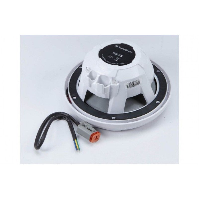 Rockford Fosgate M1-65 Ηχεία Σκάφους (Marine) 6.5’’ με Φωτισμό 75W RMS Λευκά (Ζεύγος)
