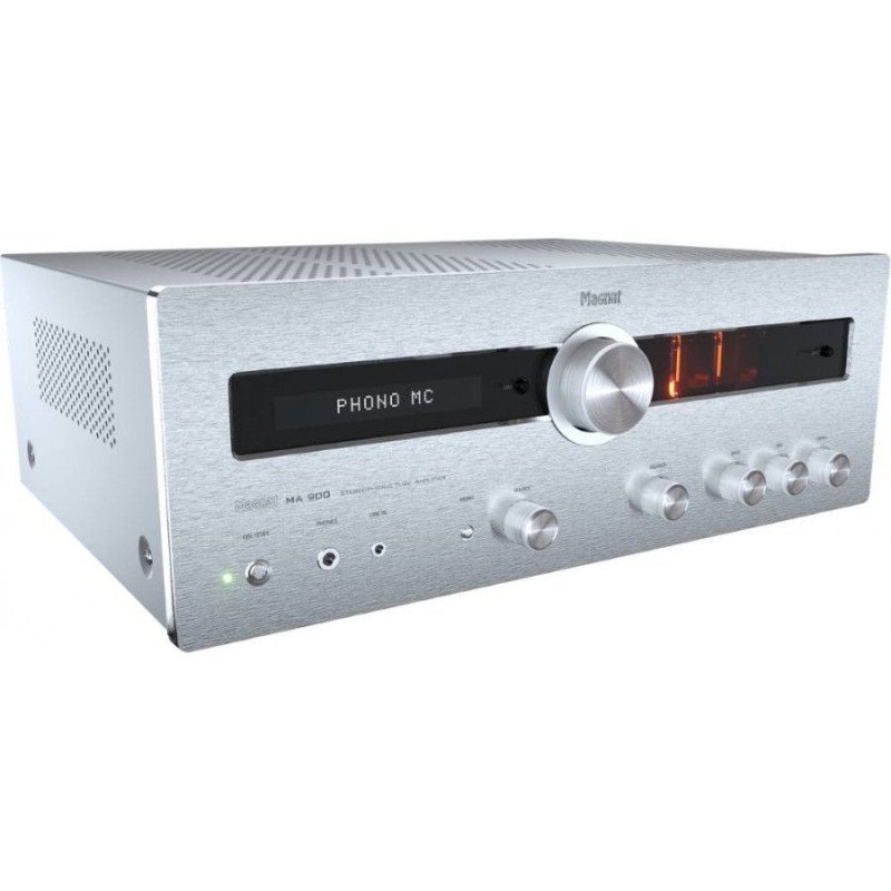 Magnat MA 900 Στερεοφωνικός Tube Υβριδικός Ενισχυτής Hi-Fi Ασημί (Τεμάχιο)