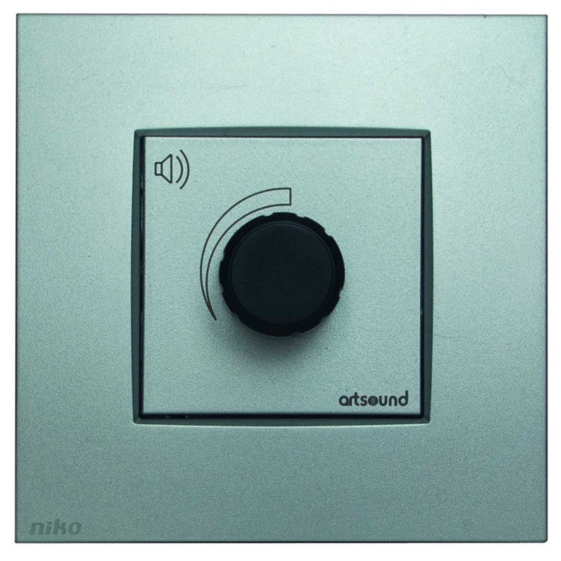 ArtSound N-VOL100V-121 Ρυθμιστής Έντασης "Niko" 40W με Ρελέ Grey (Τεμάχιο)