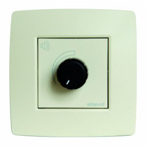 ArtSound N-VOLST-100 Stereo Ρυθμιστής Έντασης "Niko" 2 x 40 με Ρελέ Cream (Τεμάχιο)