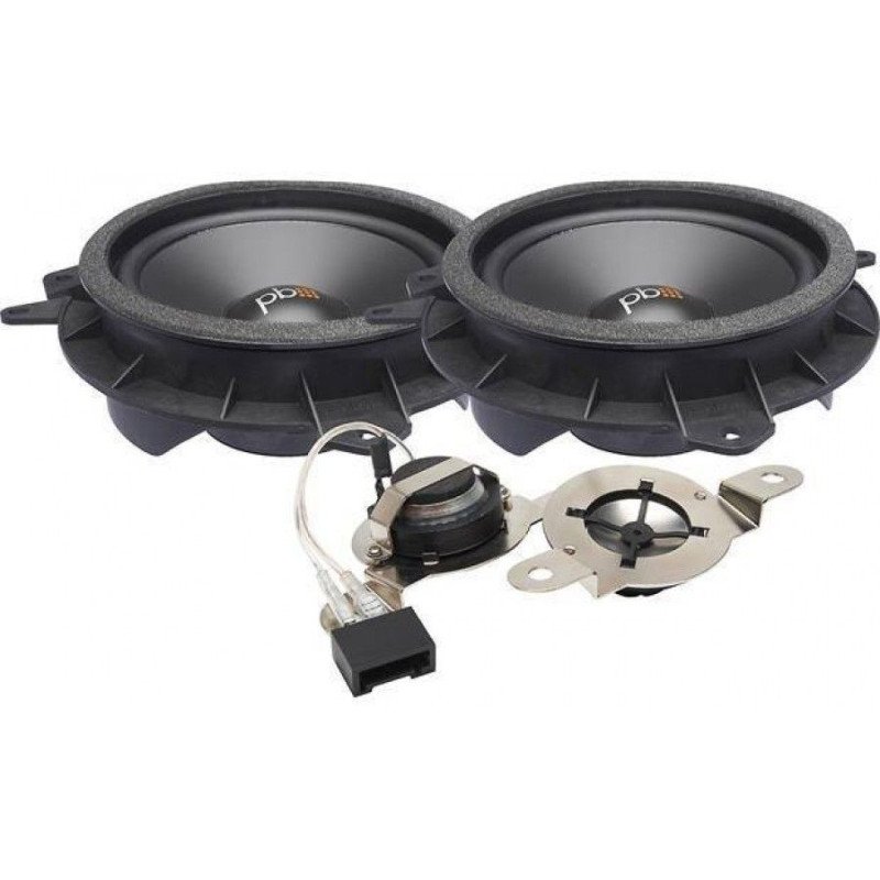 Powerbass OE65C-TY Διαιρούμενη Μονάδα Ηχείων Αυτοκινήτου ΟΕΜ Toyota 6.5'' 60W RMS (Ζεύγος)