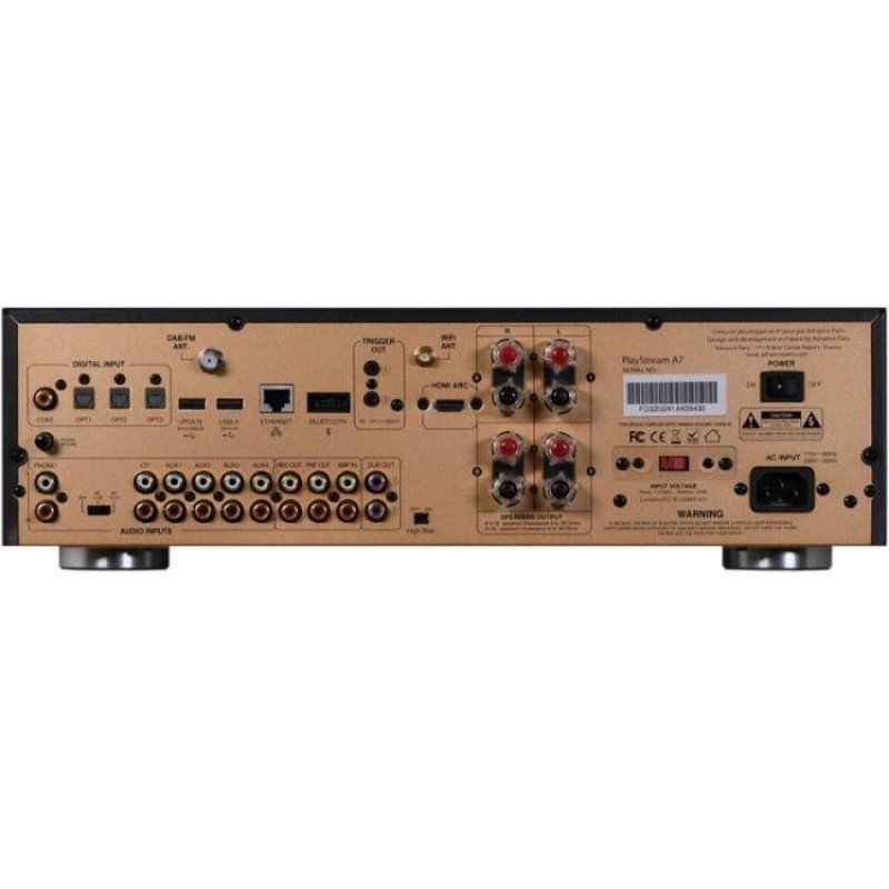 Advance Paris PlayStream A7 Ολοκληρωμένος Δικτυακός Ενισχυτής με Bluetooth (Τεμάχιο) Advance Paris PlayStream A7 Ολοκληρωμένος Δικτυακός Ενισχυτής με Bluetooth (Τεμάχιο)