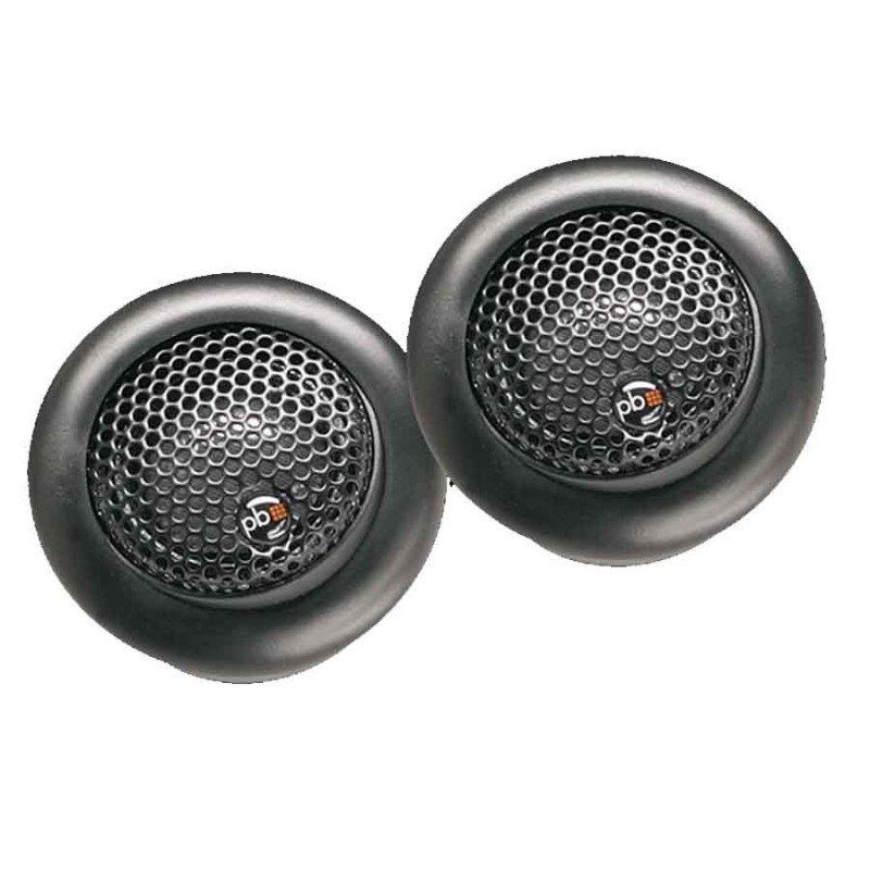 PowerBass S-1S  Silk Dome Tweeter 1" 50W RMS (Ζεύγος)