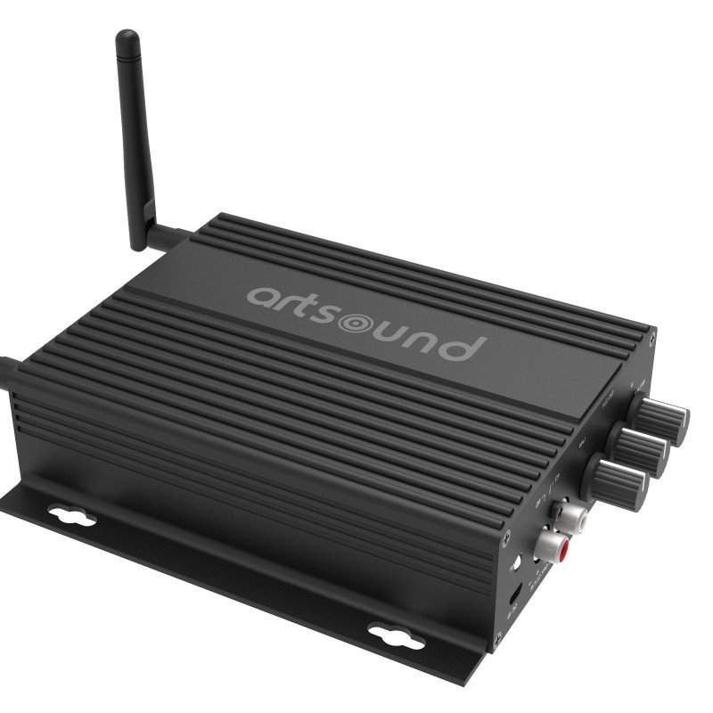 ArtSound SMART HYDE Multiroom Streamer - Ενισχυτής 2 Καναλιών WIFI/BT 50W Μαύρο (Τεμάχιο)