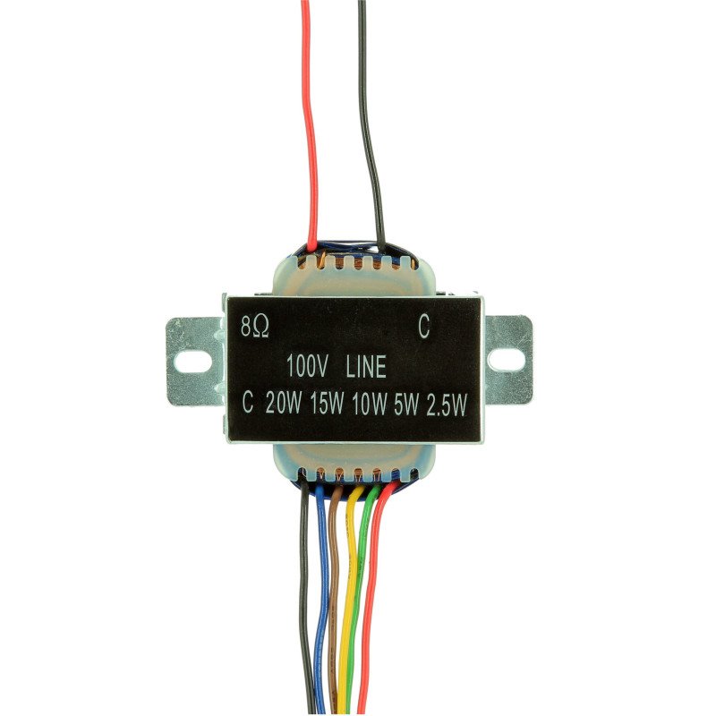 ArtSound T20 LS transformator 100V 2.5-5-10-15-20W