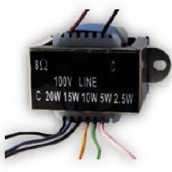 ArtSound T20 LS transformator 100V 2.5-5-10-15-20W