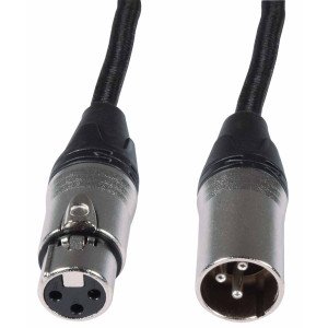 Citronic 190.265UK Ρετρό Πλεκτό Καλώδιο Μικροφώνου XLR F-XLR M 0.5m Μαύρο (Τεμάχιο) Citronic 190.265UK Ρετρό Πλεκτό Καλώδιο Μικροφώνου XLR F-XLR M 0.5m Μαύρο (Τεμάχιο)