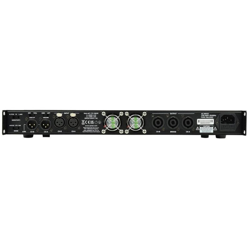 Citronic D600 Ενισχυτής Κλάσης D (Τεμάχιο)
