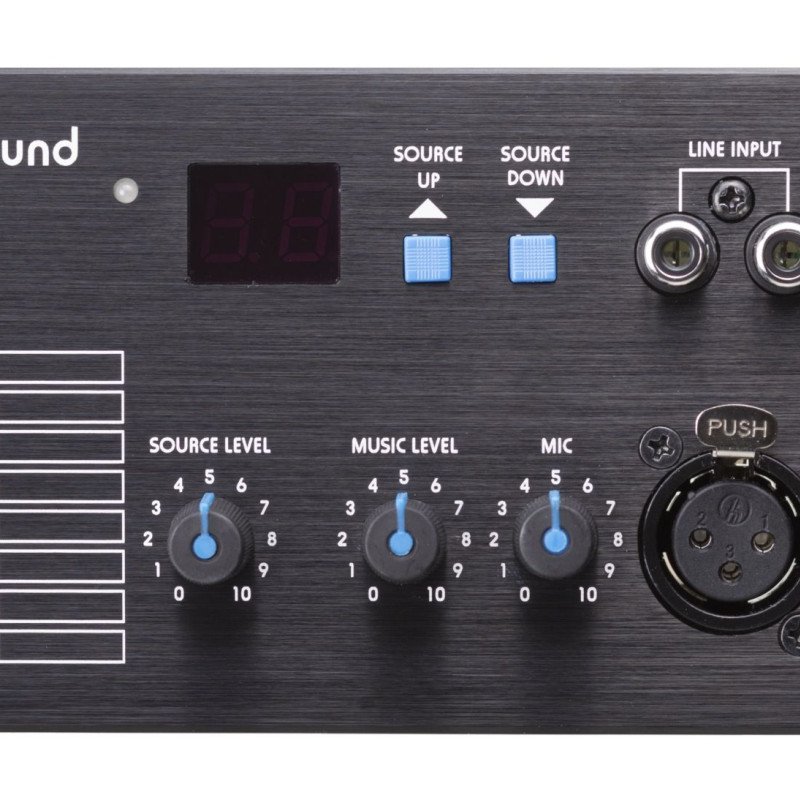 ArtSound WP-8000B Remote Control Επιτοίχιο Πάνελ με Θύρα για το MAT-8000 (Τεμάχιο)