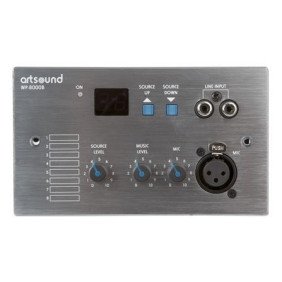 ArtSound WP-8000B Remote Control Επιτοίχιο Πάνελ με Θύρα για το MAT-8000 (Τεμάχιο)