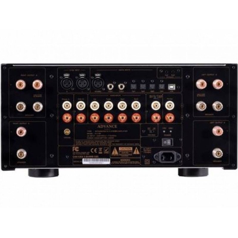 Advance Paris X-i1100 Ηigh-Εnd Ολοκληρωμένος Ενισχυτής 2 x 220 W/8Ω, 400 W/4Ω Black