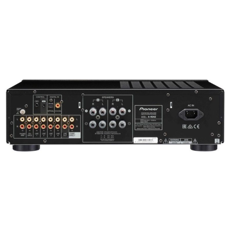 Pioneer A-40AE-B Ολοκληρωμένος Ενισχυτής 2 Καναλιών 60W + 60W Black (Τεμάχιο)