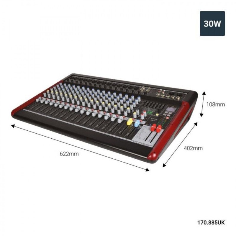 Citronic CSX-18 Series Κονσόλα Μίξης Live 14 mono 2 stereo (Τεμάχιο)