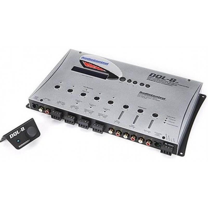 AudioControl DQL-8 Επεξεργαστής Ήχου 8 Καναλιών 400W RMS (Τεμάχιο)