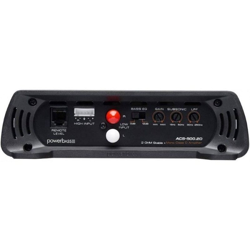 Powerbass ACS-500.2D Ενισχυτής 1 Καναλιού 500W RMS (Τεμάχιο)