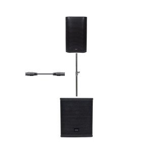 Citronic CB1012A Πακέτο Ενεργών Ηχείων 10'' με Ξύλινη MDF Καμπίνα και Subwoofer 12'' (Σετ) Citronic CB1012A Πακέτο Ενεργών Ηχείων 10'' με Ξύλινη MDF Καμπίνα και Subwoofer 12'' (Σετ)