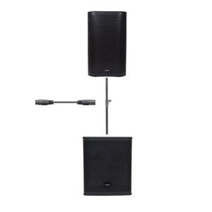 Citronic ACTIVE-CUBA-15 Πακέτο Ενεργών Ηχείων 15'' με Ξύλινη MDF Καμπίνα και Subwoofer 18'' (Σετ) Citronic ACTIVE-CUBA-15 Πακέτο Ενεργών Ηχείων 15'' με Ξύλινη MDF Καμπίνα και Subwoofer 18'' (Σετ)