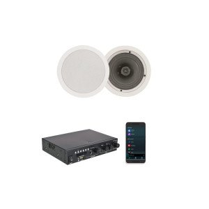 Adastra 2*CC6V+A200 Ενισχυτής με 2 Ηχεία Οροφής 6,5'' (Σετ)