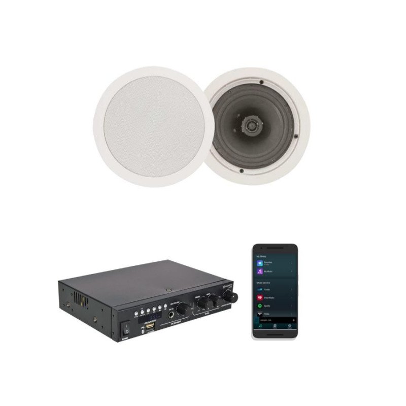 Adastra 2*CC6V+A200 Ενισχυτής με 2 Ηχεία Οροφής 6,5'' (Σετ) Adastra 2*CC6V+A200 Ενισχυτής με 2 Ηχεία Οροφής 6,5'' (Σετ)