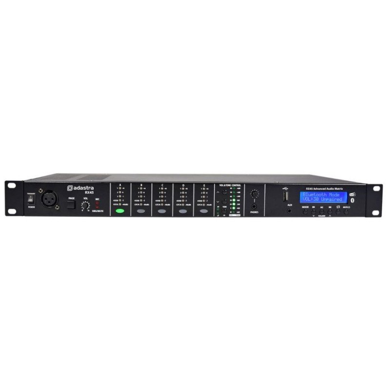 Adastra RX45 Advanced Audio Matrix με USB, DAB+ και BT
