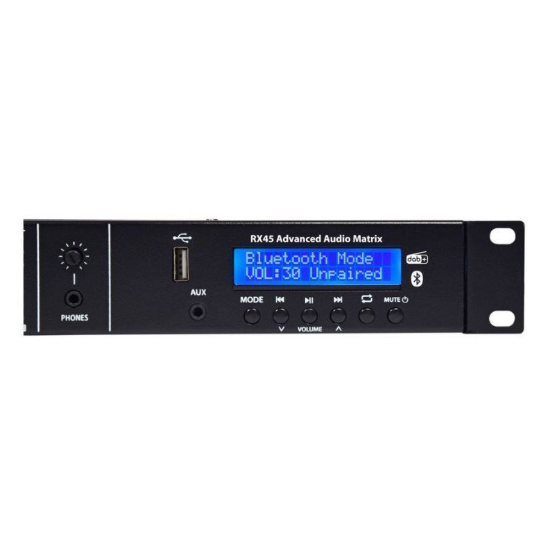 Adastra RX45 Advanced Audio Matrix με USB, DAB+ και BT