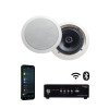 Adastra 2*CC6V+S260-WIFI Ενισχυτής με 2 Ηχεία Οροφής 6,5'' (Σετ)