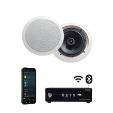 Adastra 2*CC6V+S260-WIFI Ενισχυτής με 2 Ηχεία Οροφής 6,5'' (Σετ)