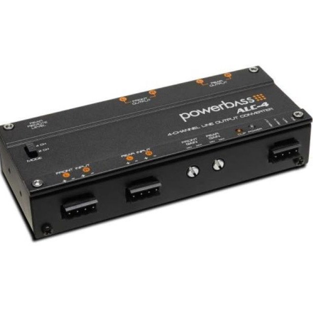 Powerbass ALC-4 Μετατροπέας Line Output 4 Καναλιών 13V RMS (Τεμάχιο)