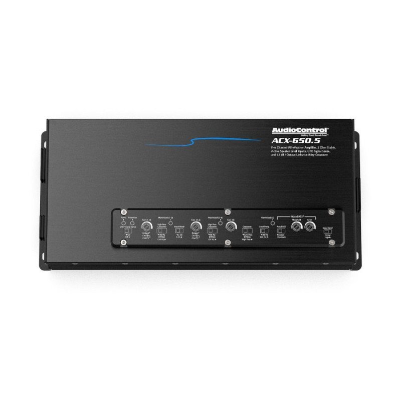 Audiocontrol ACX-650.5 All Weather 5 Channel Amplifier 4 x 50W + 1 x 200W @ 4 Ohms