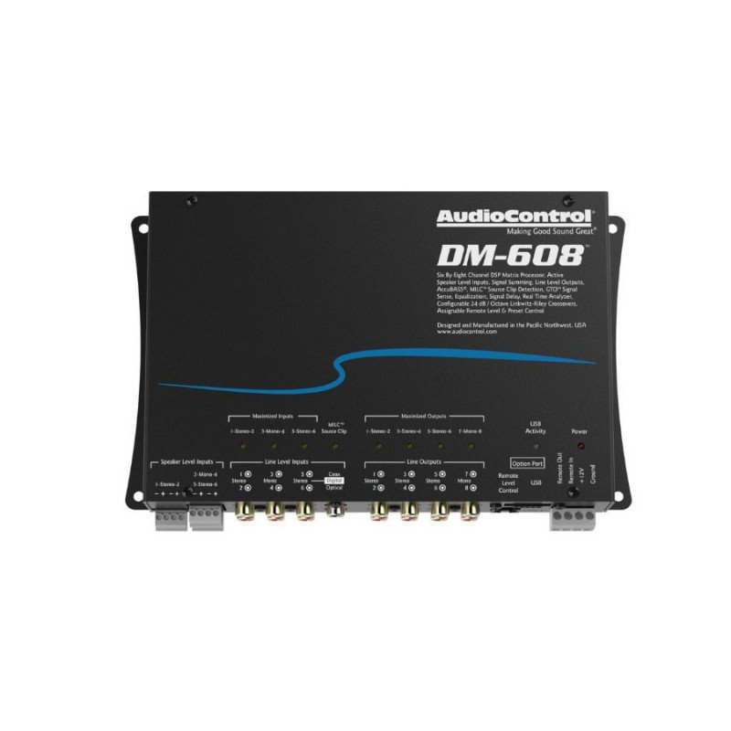 Audiocontrol DM-608 Matrix DSP  6in/8out