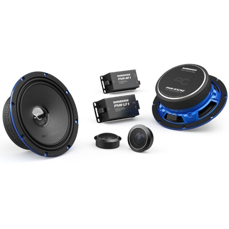 Audiocontrol PNW-65CS2 Διαιρούμενα Ηχεία Αυτοκινήτου 6,5'' Υψηλής Πιστότητας (Ζεύγος)