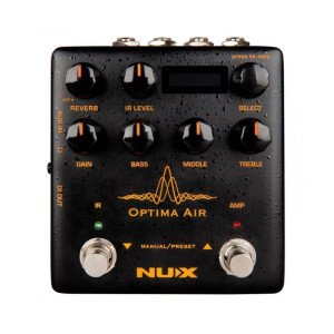 NUX Optima Air Προσομοιωτής Ακουστικής Κιθάρας &amp; IR Loader Πεταλιέρα (Τεμάχιο)