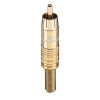 Oehlbach CJG 51 Βύσματα Cinch RCA Χρυσά (4 Τεμάχια)