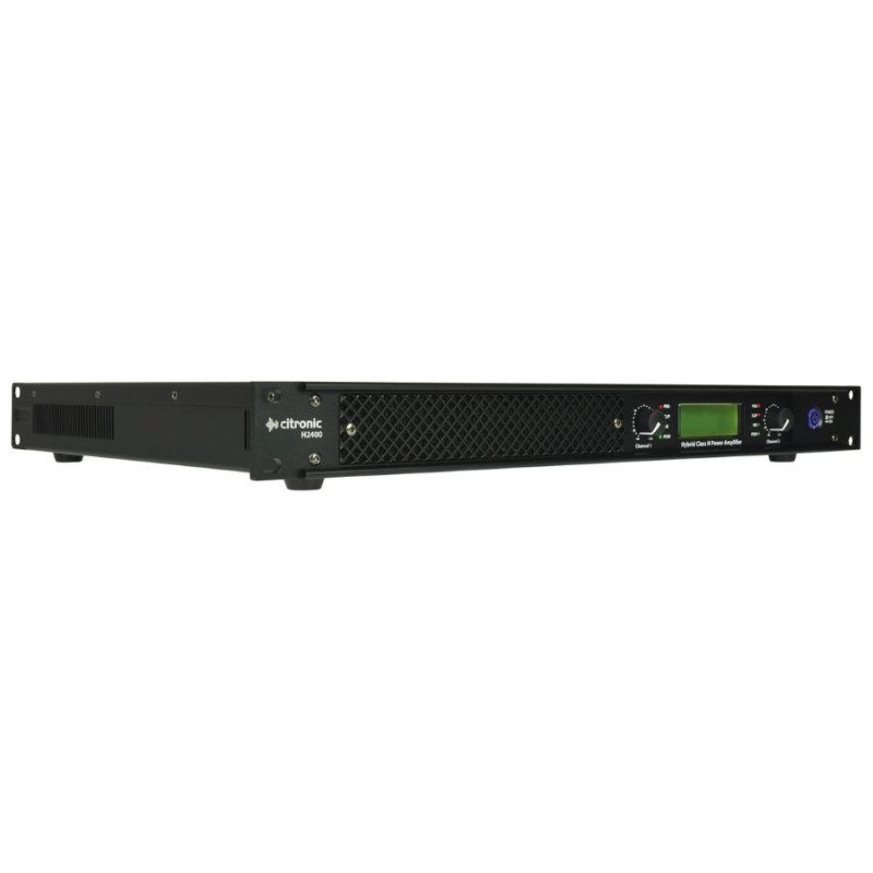 Citronic H2400 Υβριδικός Τελικός Ενισχυτής Class-H 2x1200W @ 2ohm 1U (Τεμάχιο)