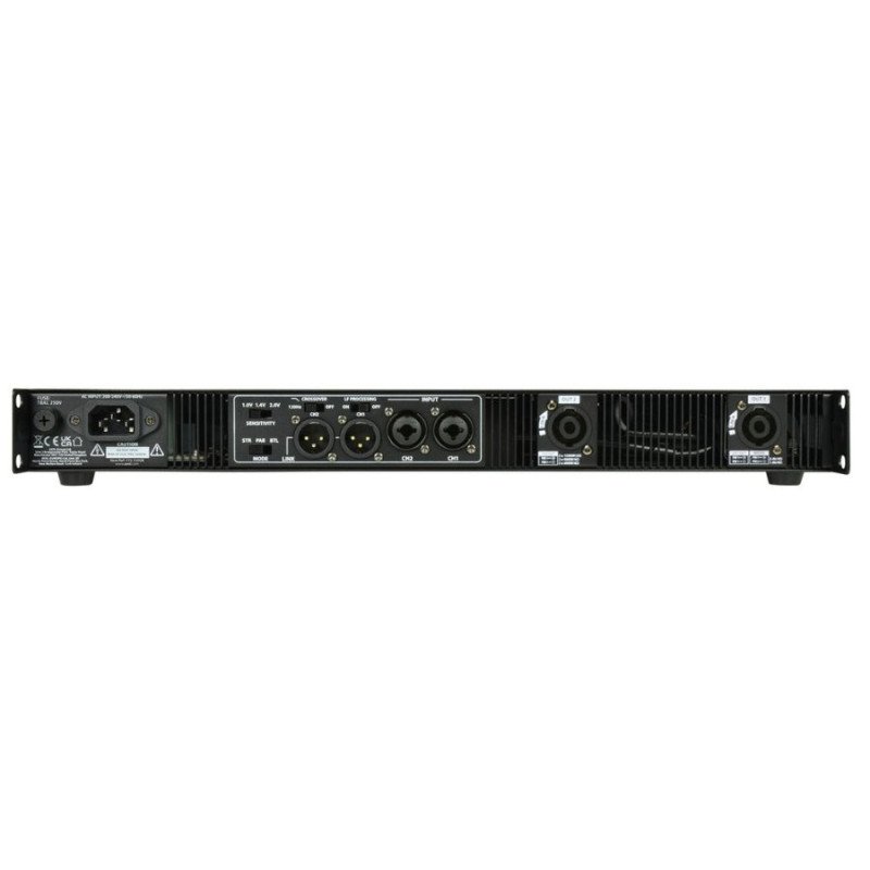 Citronic H2400 Υβριδικός Τελικός Ενισχυτής Class-H 2x1200W @ 2ohm 1U (Τεμάχιο)