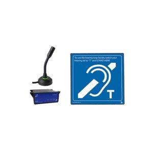 Contacta IL-K300-85-00 Above the Counter Loop System with Brass Stem Halo Microphone (Σετ)