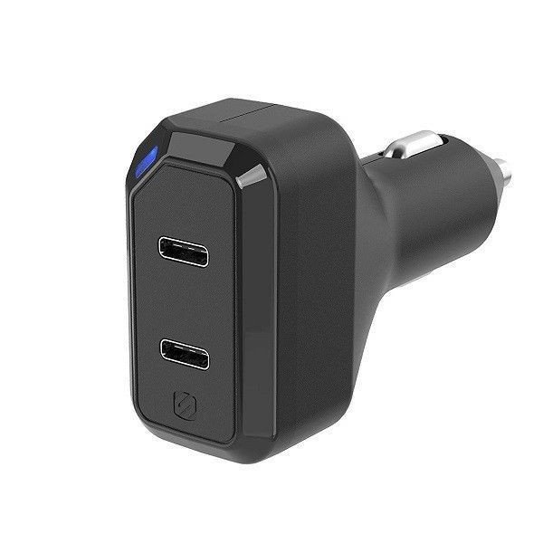 Scosche CPDC8C8-SP Φορτιστής Αυτοκινήτου USB Type-C