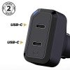 Scosche CPDC8C8-SP Φορτιστής Αυτοκινήτου USB Type-C